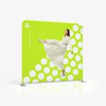 adWall Vario Straight Premium – Rett messevegg med trykk