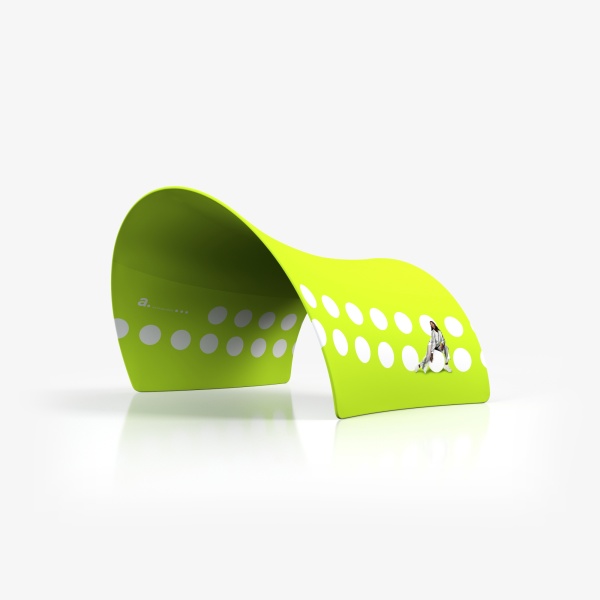 adWall Vario Tunnel – moderne reklame-stand med stor flate